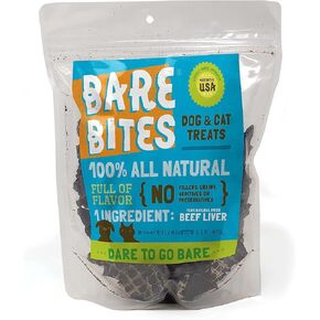 100% All Natural Dehydrated Beef Liver Dog and Cat Treats 1 lb