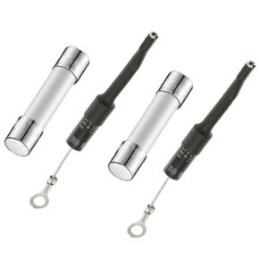 WB27X1160 - WB27X10388 Microwave High Voltage Diode and Microwave Fuse Set, Replaces for GE (V10-20A) (2 pack)