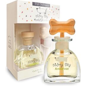 Oh my silly Air freshener Pet diffuser - Removing Ammonia Odor Deodorization Long Lasting Aroma Pet Perfume (Amberose)