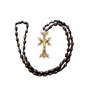 Armenian Cross, Christian Cross, Wooden Necklace, Pendant