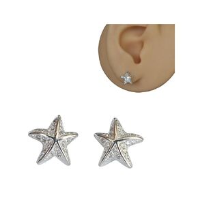 925 Sterling Silver Dragonrfly CZ Cubic Zirconia Stone Stud Earrings for women - Tiny Trendy Elegant Studs | Handmade by MiYa Jewelry Creations (Dragonfly Clear CZ)