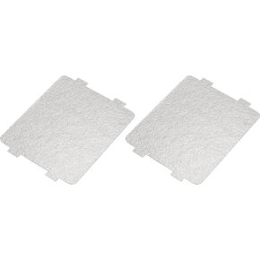 uxcell Microwave Oven Waveguide Cover Mica Plate Sheet Insulation Board Repairing Kit 4.6 x 3.9 Inch 2pcs