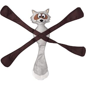 Doggles Pentapulls Dog Toy, Raccoon
