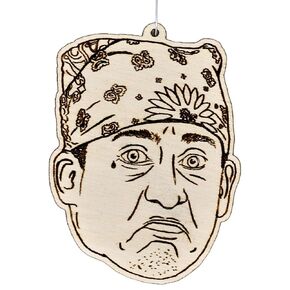 Prison Mike Christmas Ornament | Funny Handmade Wood White Elephant Gift