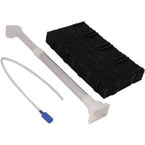 XMHF Aquarium Fish Tank Bottom Under Gravel Filter Board Plate Plastic 12-Pcs