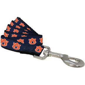 NCAA Auburn Tigers Dog Leash (Team Color, Large)