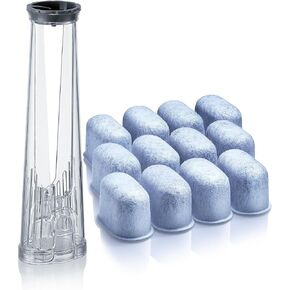 Water Filter Holder and 12 Water Filters for Keurig K-Supreme, K-Slim, K-Express, K-Select, K-Classic, K-Duo Plus, K-Elite, K-Iced, K-Cafe - for Use in All Keurig Brewers with Side-Loaded Reservoir