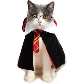 زي الهالوين للقطط، ملابس حيوانات أليفة مضحكة، ملابس تنكرية للكلاب الصغيرة، ملابس للقطط، قمصان للكلاب الصغيرة (M) in Kuwait