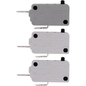 BlueStars KW3A Microwave Oven Door Switch 16Amp 125V/250V (2 Normally Open & 1 Normally Close) Door Interlock Switch Kit