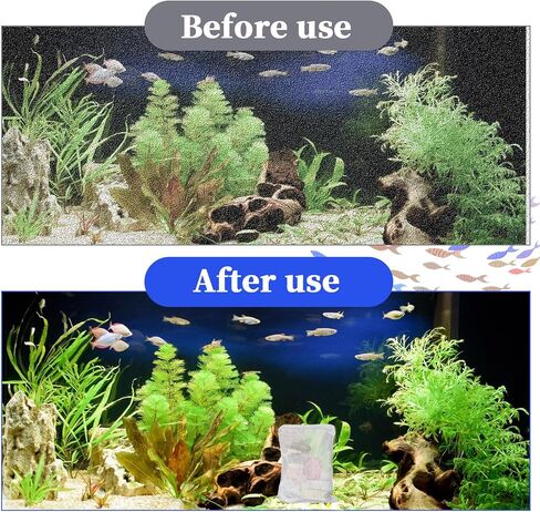 15 Pcs Fish Tank Filter Media Bags 8x6 Inch Aquarium Filter Material Fine Net with Zipper White Reusable Aquarium Mesh Filter Media Bags for Activated Carbon Ceramic Rings Bio Filter Balls in Saudi Arabia