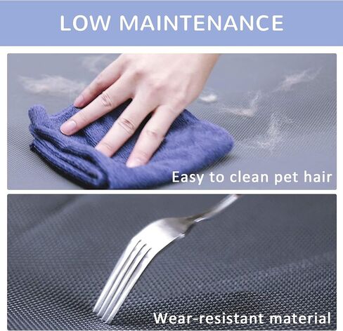 PawHut 36" x 30" Elevated Cooling Summer Dog Cot Pet Bed With Mesh Ventilation - Red in Kuwait