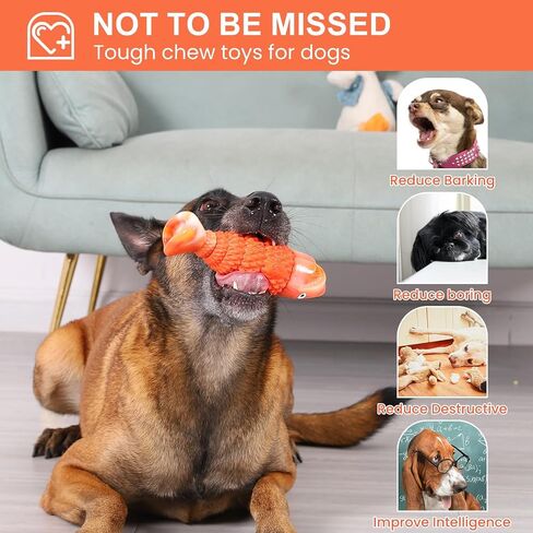 Indestructible Dog Toys for Aggressive Chewers, Dog Chew Toys, Tough Dog Toys for Large Dogs Aggressive Chewers, Durable Dog Toys for Aggressive Chewers, Squeaky Dog Toys, Large Dog Toy in Saudi Arabia
