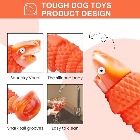 Indestructible Dog Toys for Aggressive Chewers, Dog Chew Toys, Tough Dog Toys for Large Dogs Aggressive Chewers, Durable Dog Toys for Aggressive Chewers, Squeaky Dog Toys, Large Dog Toy in Saudi Arabia