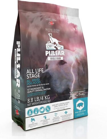 Pulsar Whole Grain, Non GMO, Meat Dense All Life Stage Dry Dog Food 25 lb Bag in Saudi Arabia
