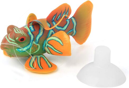 Simulation Fish Fish Landscaping Exquisite Landscape Decoration of Aquarium and Fish Add Life to The Fish (Green Blue) in Saudi Arabia