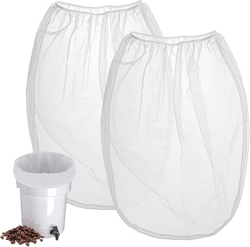 Cold Brew Coffee Filter Bag Compatible With Toddy Cold Brew System Strainer Bag for 5 Gallon Commercial Brewers, Washable & Reusable - 2 Pack in Saudi Arabia
