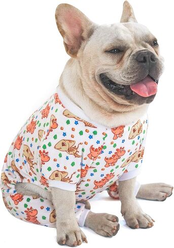 CuteBone Dog Shirts 2-Pack Soft Pet Clothes Breathable Summer Vest for Small Puppy and Stretchy Cat Apparel 2SY02XL in Saudi Arabia