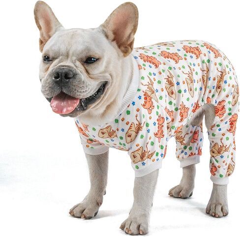 CuteBone Dog Shirts 2-Pack Soft Pet Clothes Breathable Summer Vest for Small Puppy and Stretchy Cat Apparel 2SY02XL in Saudi Arabia