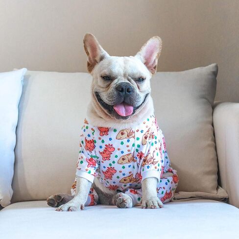 CuteBone Dog Shirts 2-Pack Soft Pet Clothes Breathable Summer Vest for Small Puppy and Stretchy Cat Apparel 2SY02XL in Saudi Arabia