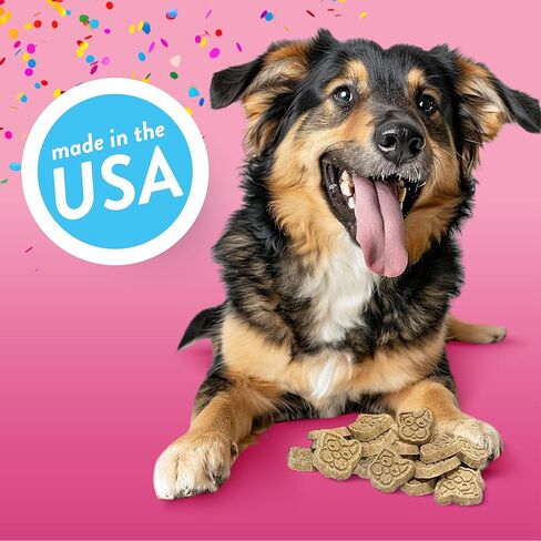 Spunky pup Every Day Biscuit Dog Treats - All-Natural, Handmade in USA, Perfect for Training or Snacking, 24 oz Resealable Pouch- Cheddar Flavor in Kuwait