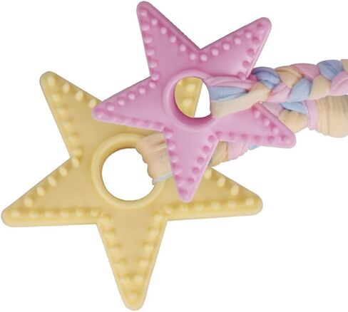 3Pcs Pet Teething Toys Durable Puppy Star Teething Toys Safe Dog Chew Toys Rubber Puppy Teething Toys for Small Puppies and Medium Dogs in Saudi Arabia