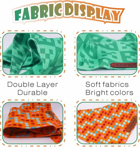 Extra Large Spring Dog Bandanas 2Pack,Dog Scarf,Dog Bandanas boygirl,Premium Durable Fabric,Adjustable Fit,Unique Shape,Suitable for All Kinds of Dogs,Provide Various Sizes(XL,Colored dots) in Saudi Arabia