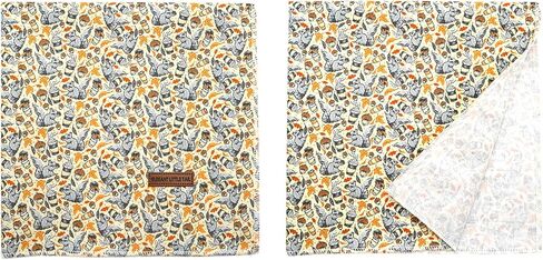 Elegant little tail Fall Dog Bandana, 1PC Girl Boy Dog Bandanas Halloween Bib Scarf Soft Washable Square Dog Scarf Adjustable Dog Kerchief for Small Medium Large Dogs in Saudi Arabia