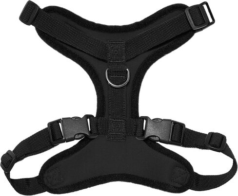Voyager Step-in Lock Pet Harness – All Weather Mesh, Adjustable Step in Harness for Cats and Dogs by Best Pet Supplies - Black, S (Chest: 13-20") in Kuwait