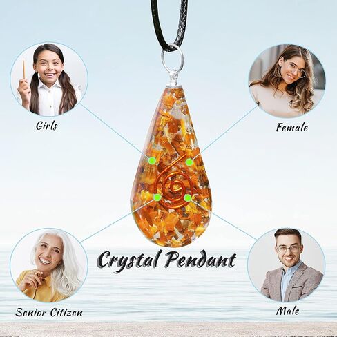 عين النمر قلادة قلادة رمز الريكي شفاء كريستال مجوهرات الرخاء الحجارة بلورات حظا سعيدا الثروة شقرا موازنة مولد الطاقة التطهير حجر المناجد باردة المعلقات in Kuwait