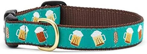 Up Country Beer Pattern Dog Collar, Large (15 To 21 inches) 1 Inch Wide Width in Saudi Arabia