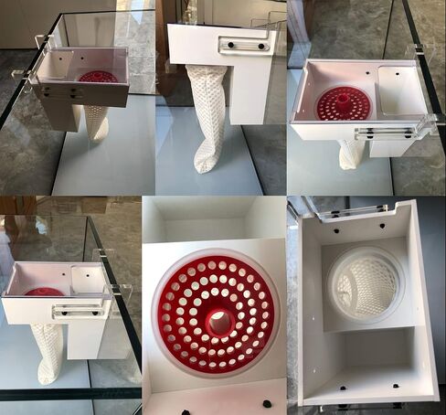 Filter Sock Bracket, Filter Socks 4 inch Holder。Bring a Sink and Muffler. Suitable for seawater and Freshwater Aquariums in Saudi Arabia