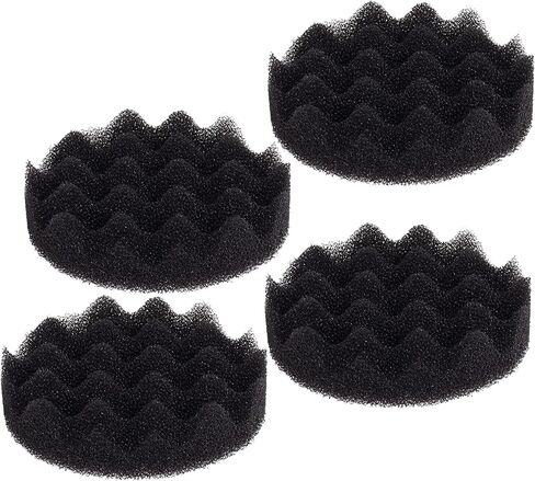4 Pcs Bio Foam Filter Pads for Fluval Fx4 FX5 FX6 Canister Filter Aquarium Sponge Accessories Media in Saudi Arabia