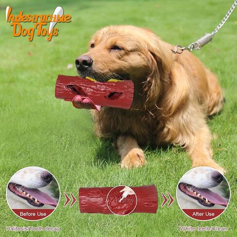 Dog Chew Toys for Aggressive Chewers Large Breed, Heavy Chewers Dog Toy, Indestructible Dog Toys for Small Medium Large Dogs Burlywood XXL in Saudi Arabia