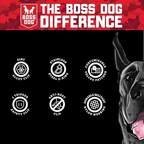 Boss Dog Tactical Pink Camo Harness (Large) in Kuwait