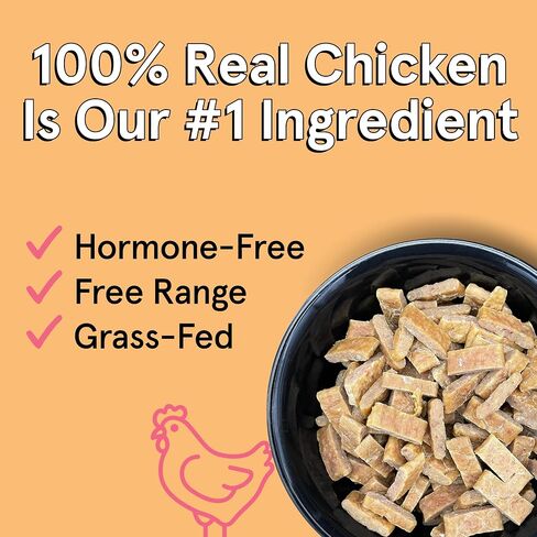 Real Meat Boosters Air Dried Dog Food w/Real Chicken & Wild-Caught Salmon for Enhanced Skin & Coat Support - 2lbs of Grain-Free, High Protein, Real Meat Dog Food Enriched w/Organic Coconut Oil in Kuwait