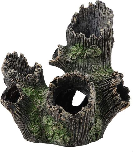 DAUERHAFT جذع شجرة الراتنج الاصطناعي لتزيين حوض السمك Driftwood لزينة خزان الأسماك، ملحقات حوض السمك الراتنج (18.00x12.00x21.00) in Saudi Arabia