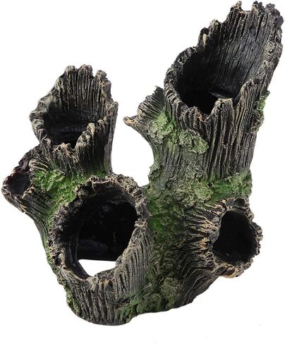 DAUERHAFT جذع شجرة الراتنج الاصطناعي لتزيين حوض السمك Driftwood لزينة خزان الأسماك، ملحقات حوض السمك الراتنج (18.00x12.00x21.00) in Saudi Arabia
