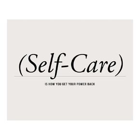 Self Care Inspirational Quotes Wall Art Print, Ideal Modern Typographic Inspirational Wall Art for Home, Office Decorations, Studio, School Decor. Great Gift for Inspiration! Unframed, 10x8"