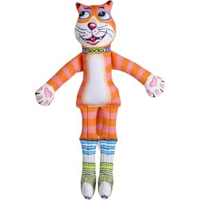 That Sneacky Cat Socks Dog Toy | Durable Squeaky Dog Toy | Rugged Dog Chew Toy | Tough Chew Dog Toy | Large