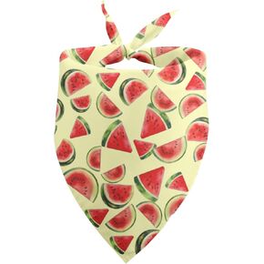 Cute Fruit Dog Bandanas Summer Pet Dog Bandana Watermelon Dog Banana Funny Dog Bandana Pet Scarf for Dog Photo Prop Pet Accessories for Dog Lovers Owner Gift