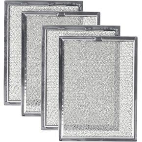 Nispira Replacement Range Hood Microwave Oven Grease Filter Compatible With Frigidaire 5303319568, 4 Filters