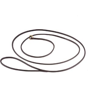 Alvalley Round Leather Lead for Dogs Thickness 3/16 in x Large 4ft