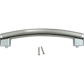 Upgraded WB15X21101 Microwave Door Handle Replacement for AP5790530 Compatible with General Electric GE Microwave JNM3163RJ1SS, JNM3163RJ3SS, JVM3162RJ3SS (Stainless)