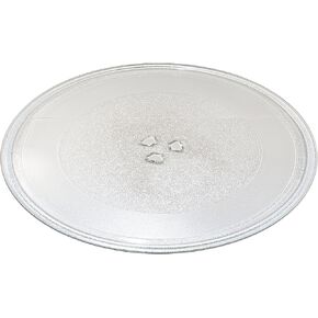 HQRP 12-3/4 inch Glass Turntable Tray compatible with Whirlpool 4358641 8172138 GH7155XHS0 MH6130XEQ1 MH6150XHQ0 MH7130XEB1 MH7135XEB0 MHE13XHB0 MT5111XDQ0 Microwave Oven Cooking Plate