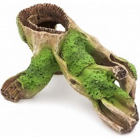 Aqua KT Fish Tank Decorations Aquarium Slate Rocks Cave Driftwood Tree Stump for Betta Fish Tank Accessories