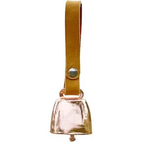 Dog Cat Collar Copper Bell Pet Tracker Noise Maker/Leather crafters Country Grazing Cow Bell for Pet Anti- Lost Pendant ID Tags for Pet Training Tracker Christmas New Year’s Eve