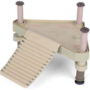 Turtle Accessories,Turtle Aquarium,Floating Turtle Pier Rectangular Terrapin Dock Frogs Reptile Ramp Reptiles Floating Turtle Frog Basking