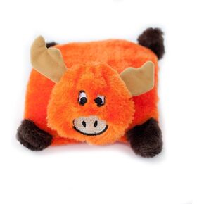 ZippyPaws - Squeakie Pads No Stuffing Plush Dog Toy - Moose in Saudi Arabia