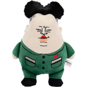 Downtown Pet Supply President Chomp Political Dog Toy - Novelty Political Parody, Dog Chew Toy with Squeaker - Trump Dog Toy Plush Design with Double Stitching