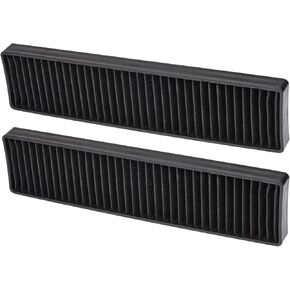 2-Pack 5230W1A003A Charcoal Filter Replacement for LG Kenmore and GE Microwaves, Replace Part Number AP4439398 PS3527523 WB06X10807, Filter Size: 10.9 * 2.6 * 0.7 inch (27.6 * 6.6 * 1.8 cm)